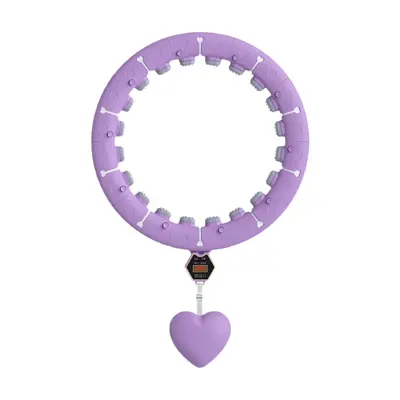 Smart Weighted Hula Hoop with Counter, Waist and Abdominal Slimming Fitness Hoop