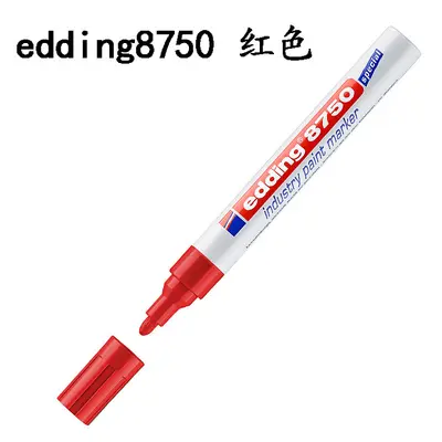 Edding 8750 Endüstriyel Permanent Marker, Alkole ve Yüksek Sıcaklığa Dayanıklı - 8
