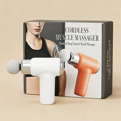 Mini Massage Gun Muscle Massager, Multifunctional Neck Massage Gun