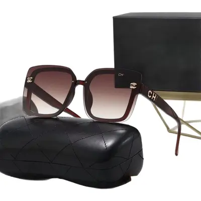 Große UV-Schutz-Sonnenbrille, modisch, schmeichelnder Gesichtseffekt - 5