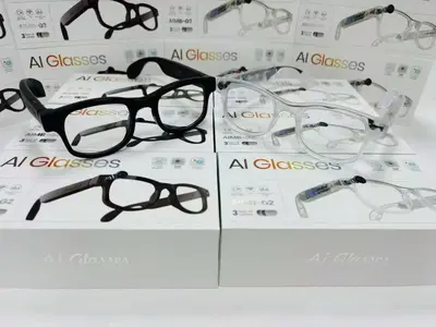 2025智能眼镜800W像素AI拍摄摄像头高清拍照录像语音通话翻译眼镜 - 8