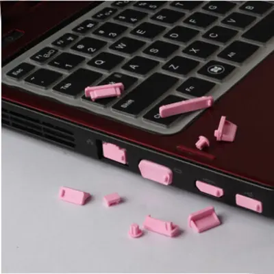 Laptop USB Port Dust Plug Set, 16 Pieces, Type-C