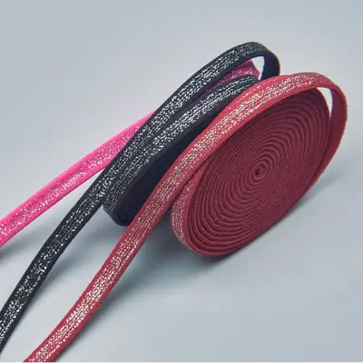 5mm Silver Thread Elastic Cord, Elastic Band for Back-Free Bra Straps - 3
