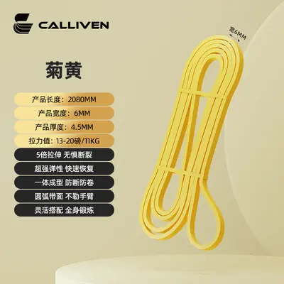 TPE Resistance Band for Men and Women, Strength Training and Pull-Up Assist - 7