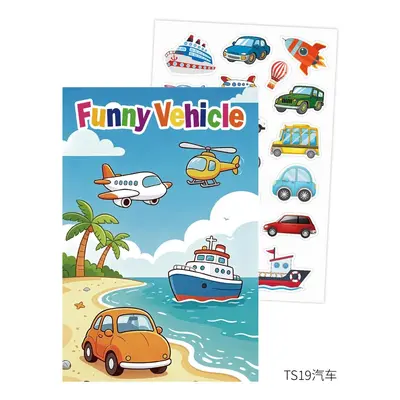 Children's Coloring and Sticker Book Set for Toddlers - 11