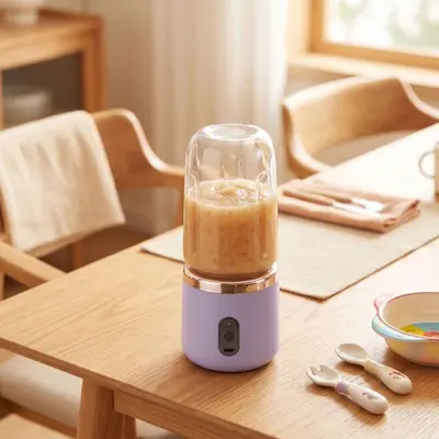 Aufladbarer Mini-Entsafter USB, tragbar, für Haushalt und Studenten - 2