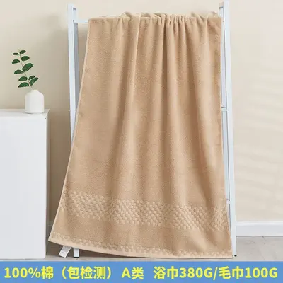 Banyo havlusu saf pamuk tipi A çabuk kuruyan emici saf pamuk plaj erkek ve kadın yüzme hediyeleri yetişkin havlusu sınır ötesi toptan özelleştirme - 8