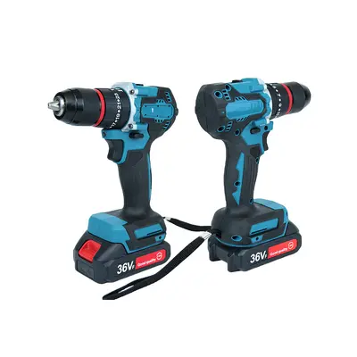 Impact drill home kit cordless lithium-ion power tools - 2