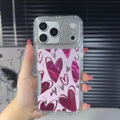 INFINIX Note 60 çift katman altın damlacık taş çerçeve kılıf