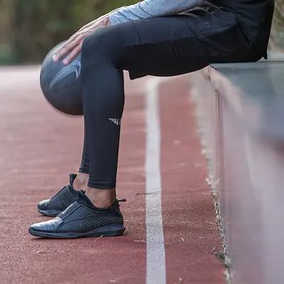 Herren-Kompressionshose, schnelltrocknend, für Basketball und Fitness