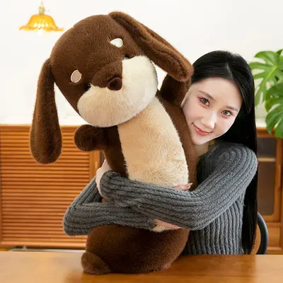 Dachshund Long Plush Pillow, Stuffed Toy, Large Dog Doll
