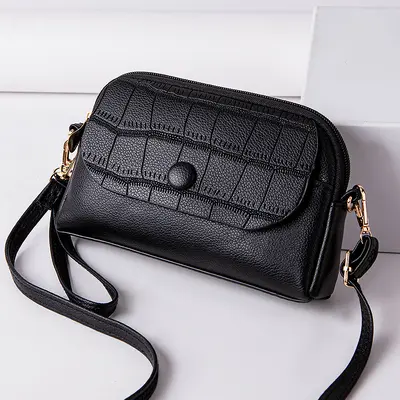 Small Crossbody Bag 2025 New Women's Style Shoulder Bag Premium Mini Handbag Versatile Middle-aged Mom Bag Phone Bag - 7