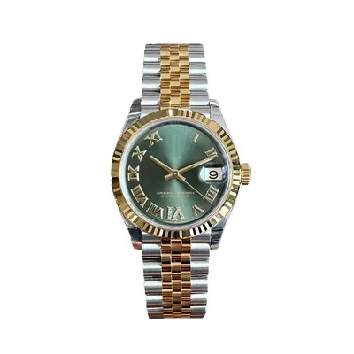 Otomatik mekanik çift saati, 31/41mm, safir kristal