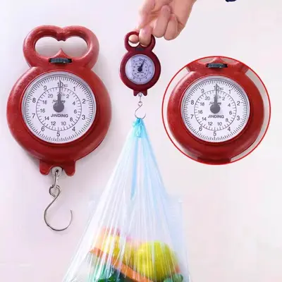 Mini portable hanging scale 10kg high precision spring