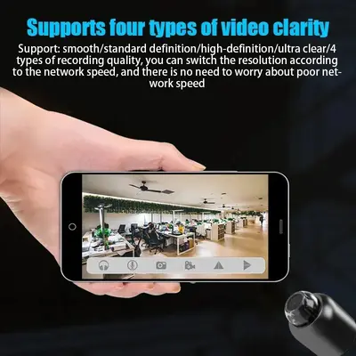 Security camera, WiFi, HD, remote access, indoor - 2