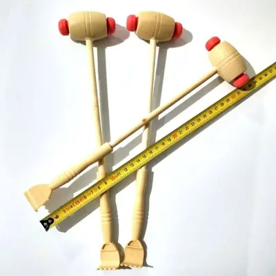 Back Tapping Massage Hammer, Handheld Acupressure Meridian Massager - 2