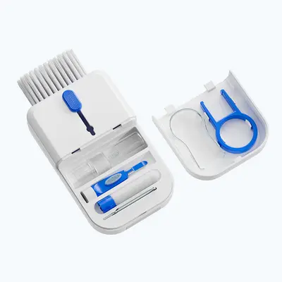 Reinigungsset Tastaturreinigerungsbürste Smartphone Bluetooth-Kopfhörer Reinigungsstift Digital-Entstaubungsstift Wundermittel zum Staubentfernen Computer - 7