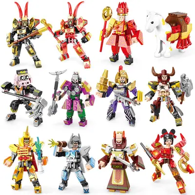 Lego-Compatible Journey to the West Sun Wukong Building Block Set for Kids - 6
