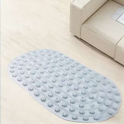 Acupressure yoga mat with foot massage pad, thickened, non-slip