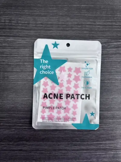 Star Hydrocolloid Acne Patches for Face, Disposable, Pouch Pack - 10