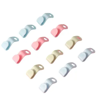 Fashion Thick Plastic Stackable Hanger Connector Hook