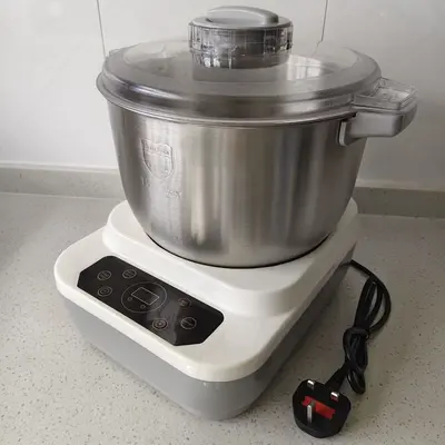 Automatische Teigknetmaschine, 9L Fassungsvermögen, Edelstahl - 8