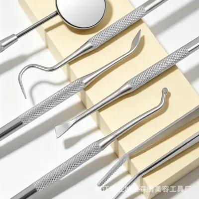 Oral care kit with toothbrush, dental floss and antibacterial tools - 4