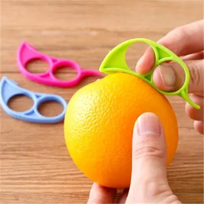 Orange peeler ring design plastic peeling tool - 2
