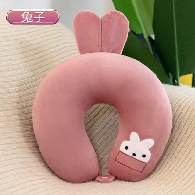 U-shaped neck pillow for travel and napping - 9