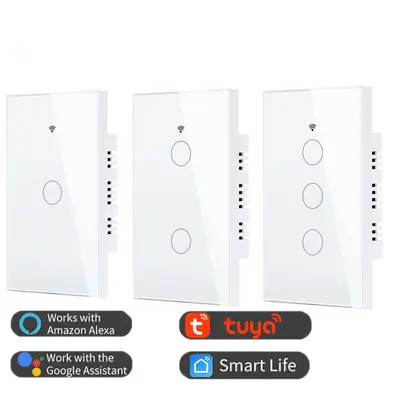 Graffiti WiFi Smart Switch Single Fire Neutral Universal 120 Type US/AU/Brazil Standard APP Timer Switch