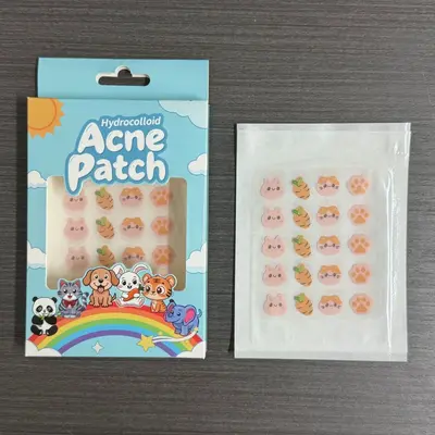 动物卡通水胶体痘痘贴兔子萝卜24粒成分温和有效祛痘修护舒缓现货 - 4