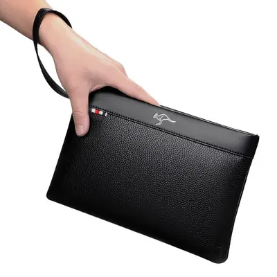 Herren-Umschlagtasche, großes Fassungsvermögen, Business-Clutch