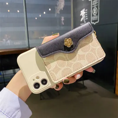 Phone Case with Card Holder for iPhone 14, 15 Card Slots, Compatible with XR and XS Max - 8