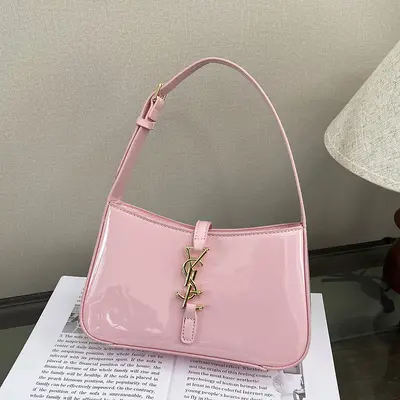 Women's Crossbody Bag, Textured High-Quality Fabric, Everyday Shoulder Bag - 9
