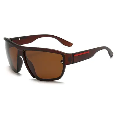 Neue beliebte polarisierte Sonnenbrillen für Grenzhandel, universell für Herren und Damen, großer Rahmen, modisches Design, Outdoor-Sport- und Radsportbrille