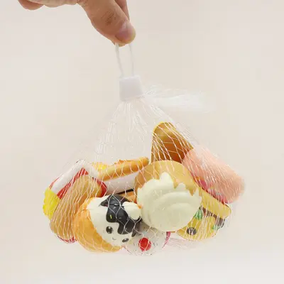 Mini PU Slow Rebound Simulation Food Squeeze Stress Relief Toy