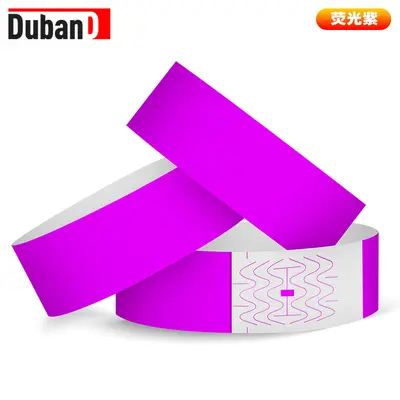Waterproof Disposable Amusement Park Wristbands for Kids - 10