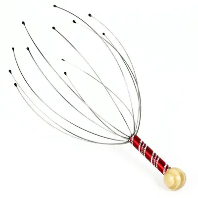 Octopus-Shaped Head Massager and Scalp Scratcher - 7