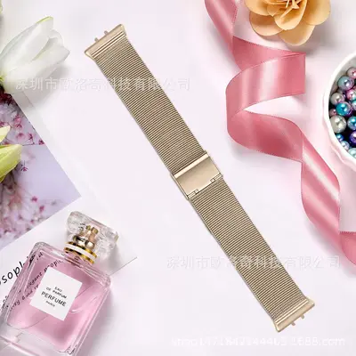 Milanese-Geflechtarmband für Samsung Galaxy Fit3, SM-R390, Edelstahlschnalle