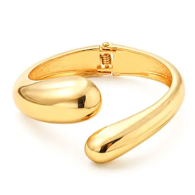 Beliebtes grenzüberschreitendes Armband Europa und Amerika, INS Minimalist unregelmäßiges Wellenmuster Schmuck Metall glänzendes Armband Frauenaccessoires - 7