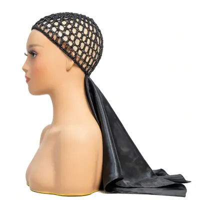 Tragbare 2-in-1 Wrap Cap Bonnet Umschlagmütze