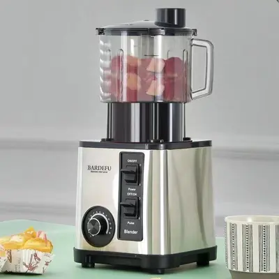 4Lblender grenzüberschreitender Nordamerika- und Europa-Edelstahl-Großraum-Metall-Hochleistungsmixer Entsafter Fleischwolf Mixer