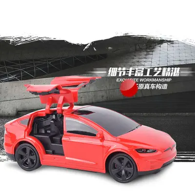 Tesla Model Remote Control Toy Car with Openable Doors - 7