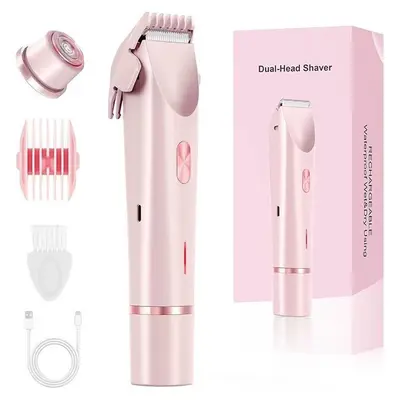 Waterproof Electric Double-Head Hair Remover for Women