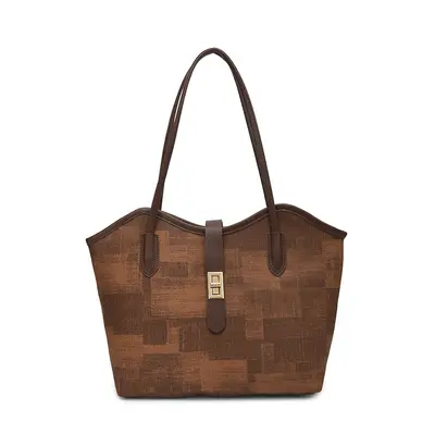 Minimalist Korean-Style Large Women's Tote Bag - 9