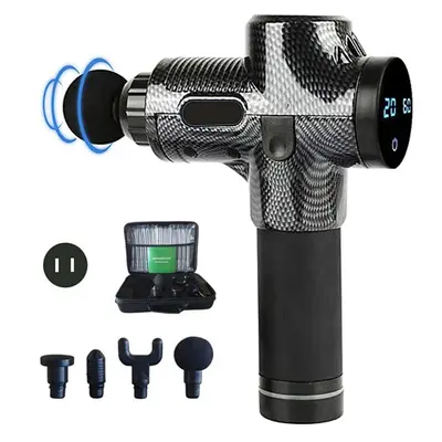 Brushless Massage Gun with Touchscreen, Muscle Relaxation - 3