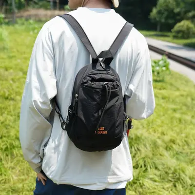 Dual-Use Chest Bag, Lightweight Outdoor Backpack for Hiking and Daily Commute - 7