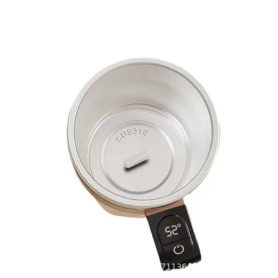 智能测温磁力自动搅拌杯电动便携咖啡杯奶昔杯健身蛋白摇摇粉杯