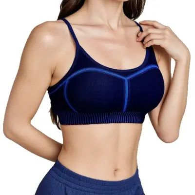 Bestseller Yogakleidung Damen Kurzarm Pilates Trainingsbekleidung Set wunderschönes Fitnessoutfit mit Brustpolster Sportoberteil Lila Set