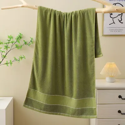 Banyo havlusu, saf pamuk, ekstra kalın, banyo ve yüz için emici, otelde çabuk kuruyan, yumuşak, ev, erkek yetişkin saf pamuklu büyük havlu şal - 8